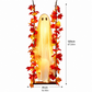 💥【LIMITED TIME 50% OFF】🔥 Hangende Spookschommel Halloween | LED-Verlichting met Afstandsbediening | Realistische Esdoornkrans | Weerbestendig | Eenvoudige Ophanging Zonder Boren | 1.2/1.5/1.8m Drie Maten
