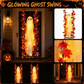💥【LIMITED TIME 50% OFF】🔥 Hangende Spookschommel Halloween | LED-Verlichting met Afstandsbediening | Realistische Esdoornkrans | Weerbestendig | Eenvoudige Ophanging Zonder Boren | 1.2/1.5/1.8m Drie Maten