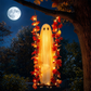 💥【LIMITED TIME 50% OFF】🔥 Hangende Spookschommel Halloween | LED-Verlichting met Afstandsbediening | Realistische Esdoornkrans | Weerbestendig | Eenvoudige Ophanging Zonder Boren | 1.2/1.5/1.8m Drie Maten