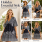⏳ FLASH SALE! ✨ Vakantie Outfit in Één Jurk | 3D Print Oogverblindend 🌺 | Geen Kreuken, Geen Krimpen | HALF PRICE 🎉