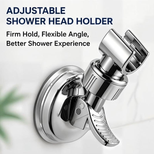 💥【LIMITED TIME 50% OFF】🔥 Zuignap Douchehouder Zonder Boren | 360° Draaibaar | Sterke Vergrendelende Zuignap | Kind/Huisdier/Senior Vriendelijk | Waterdicht & Roestbestendig | Installatie in Seconden | Geschikt voor Tegel/Glas/Marmer