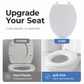 💥【LIMITED TIME 50% OFF】🔥 EVA Schuim Toiletbril Hoes | Hoogdicht Zacht & Warm | Past op U/V/O Potten | Softclose Stil | Waterdicht Makkelijk Schoon | Gereedschapsloze Installatie | Wit/Blauw/Rood