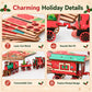 ⏳ FLASH SALE! ✨ Bouw Zelf Je Kerstsfeer | Eenvoudig in Elkaar Zetten 🚂 | Prachtig als Decoratie Thuis | HALF PRICE 🎉