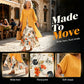 💥【LIMITED TIME 50% OFF】🔥 Tweedelig Ogende Bloemenjurk | Effen Top + Bloemenrok | Losse Relaxte Pasvorm | Asymmetrische Zoom | Maat M-5XL | Groen/Geel/Rood
