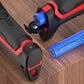 💥【LIMITED TIME 50% OFF】🔥 Rolmaat met Laser | Dubbele Groene Lasergeleider | Automatisch Vergrendelen | Ingebouwde Waterpas | Type-C Oplaadbaar | 5m Koolstofstalen Band | Zwart ABS+TPR Valbescherming