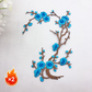 💥【LIMITED TIME 50% OFF】🔥 Geborduurde Pruimenbloesem Iron-On Patch | Fijn Borduurwerk, 3D-Effect | Versiering voor Qipao/Hanfu/Danskleding | Strijkbaar, Geen Naaiwerk | 2 Stuks 36×14cm | Essentieel voor Chinese Stijl & Podium