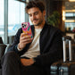 💥【LIMITED TIME 50% OFF】🔥 Regenboog Gradient Hardcase Telefoonhoesje | Streetstyle Look | Schokbestendig & Valbestendig | Grote Camera-uitsparing | 4 Kleuren (Wit/Zwart/PaaS/Roze) | Slank Profiel