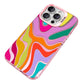 💥【LIMITED TIME 50% OFF】🔥 Regenboog Gradient Hardcase Telefoonhoesje | Streetstyle Look | Schokbestendig & Valbestendig | Grote Camera-uitsparing | 4 Kleuren (Wit/Zwart/PaaS/Roze) | Slank Profiel
