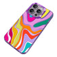 💥【LIMITED TIME 50% OFF】🔥 Regenboog Gradient Hardcase Telefoonhoesje | Streetstyle Look | Schokbestendig & Valbestendig | Grote Camera-uitsparing | 4 Kleuren (Wit/Zwart/PaaS/Roze) | Slank Profiel