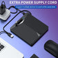 💥【LIMITED TIME 50% OFF】🔥 7-in-1 Externe DVD-Schrijver | USB 3.0 + Type-C Dubbele Interface | 4 USB Poorten + SD/TF Kaartlezer | Plug-and-Play, Geen Drivers | Geïntegreerde Kabelopslag | Leest & Brandt DVD/CD