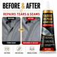 💥【50% OFF】🔥 Ultrasterke Stoflijm | Permanente Reparatie | Flexibel na Uitharding | Waterdicht & Wasbestendig | Precisiesproeikop | 30ml/50ml | Voor Outdoor & Thuis 🧵