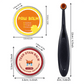 💥【50% OFF】🔥 Plantaardige Traanvlekbalsem | Natuurlijke Extracten | Dubbele Werking (Balsem+Borstel) | Kalmeert Roodheid & Irritatie | Hypoallergeen | Voor Honden & Katten | 30g 🐾