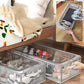 💥【50% OFF】🔥 PVC Transparante Schoenendoos | Waterdicht & Stofdicht | Versterkt Stalen Frame, Stapelbaar | Helder Zichtbaar | Opvouwbaar | Maat M/L | 1 of 2 Ritsen | Voor Kast/Entree/Onder Bed 👟