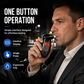 💥【50% OFF】🔥 Alcoholtester | Halfgeleidersensor, Zeer Gevoelig | Eén Knop, Snelle Meting | Vervangbare Mondstukken, Hygiënisch | ABS Behuizing, Duurzaam | Compact voor in de Auto | Must-Have na Drinken 🚗
