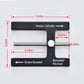 💥【50% OFF】🔥 Afstelgereedschap Drukstang Rembekrachtiger | Aluminiumlegering Geanodiseerd | 304 RVS Drukstang | Ingebouwde Magneet, Handenvrij | Universele Compatibiliteit | Precisie Lengtemeting | 180g Lichtgewicht 🔧