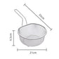 💥【50% OFF】🔥 304 RVS Dubbele Zeef | Fijn- & Grofmazig | 18cm/21cm | Hittebestendige Greep | Ophangbaar, Ruimtebesparend | Voor Afgieten/Zeven/Wassen/Pasta | Must-Have Keukengerei 🍲
