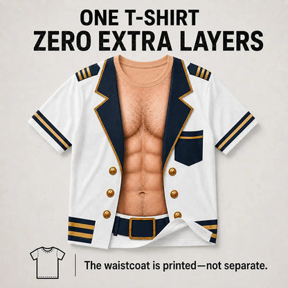 💥【50% OFF】🔥 3D Realistische Spierprint T-shirt | Grappige Partylook | Lichtgewicht Ademend Polyester | Relaxte Pasvorm | Machinewasbaar | Meerdere Shirtkleuren (Navy/Wit/Hemelsblauw) + Spierkleuren (Licht/Gebruind/Donker) | Maat S-6XL 💪🎉