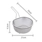 💥【50% OFF】🔥 304 RVS Dubbele Zeef | Fijn- & Grofmazig | 18cm/21cm | Hittebestendige Greep | Ophangbaar, Ruimtebesparend | Voor Afgieten/Zeven/Wassen/Pasta | Must-Have Keukengerei 🍲