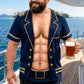 💥【50% OFF】🔥 3D Realistische Spierprint T-shirt | Grappige Partylook | Lichtgewicht Ademend Polyester | Relaxte Pasvorm | Machinewasbaar | Meerdere Shirtkleuren (Navy/Wit/Hemelsblauw) + Spierkleuren (Licht/Gebruind/Donker) | Maat S-6XL 💪🎉