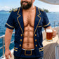 💥【50% OFF】🔥 3D Realistische Spierprint T-shirt | Grappige Partylook | Lichtgewicht Ademend Polyester | Relaxte Pasvorm | Machinewasbaar | Meerdere Shirtkleuren (Navy/Wit/Hemelsblauw) + Spierkleuren (Licht/Gebruind/Donker) | Maat S-6XL 💪🎉