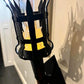 💥【50% OFF】🔥 Middeleeuwse Fakkel Wandlamp | Realistische Vlamsimulatie | 3 Kleuren (Oranje/Geel/Rood) | Stoffen Kap, Zacht Licht | Geen Rook of Vonken | Veilig Voor Kinderen/Huisdieren | Creëer Kasteelsfeer Thuis 🏰