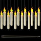 💥【50% OFF】🔥 Zwevende LED-kaarsen 12 Stuks | Onzichtbare Draadjes, Magisch Zweefeffect | Vlamloos & Veilig Voor Kinderen/Huisdieren | Incl. Toverstok Afstandsbediening | Lange Levensduur LED | Perfect Voor Halloween/Themafeesten 🕯️