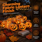 🎃💥 Met 50% korting! 🔥 Pompoenvormige lichtslinger – warm oranje, 10 LED's, stoffen kap, 1,5 m, batterijvoeding (2xAA, niet inbegrepen), lichtgewicht, makkelijk te stylen, perfect voor Halloween-decoratie 🎃
