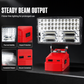 💥【50% OFF】🔥 Zware Werklamp ABS/Aluminium | Verstelbare Metalen Beugel (360°) | Flikkervrij, Constant Licht | Compatibel Met Accu's (USB/Type-C Opties) | 4 Maten (3/4/5/8 Inch) | 6 Kleurstellingen | Voor Garage/Werkplaats/Kamperen | Accu Niet Inbegrepen 🔦