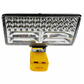 💥【50% OFF】🔥 Zware Werklamp ABS/Aluminium | Verstelbare Metalen Beugel (360°) | Flikkervrij, Constant Licht | Compatibel Met Accu's (USB/Type-C Opties) | 4 Maten (3/4/5/8 Inch) | 6 Kleurstellingen | Voor Garage/Werkplaats/Kamperen | Accu Niet Inbegrepen 🔦