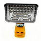 💥【50% OFF】🔥 Zware Werklamp ABS/Aluminium | Verstelbare Metalen Beugel (360°) | Flikkervrij, Constant Licht | Compatibel Met Accu's (USB/Type-C Opties) | 4 Maten (3/4/5/8 Inch) | 6 Kleurstellingen | Voor Garage/Werkplaats/Kamperen | Accu Niet Inbegrepen 🔦