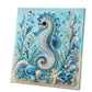 💥 Met 50% korting! 🔥 DIY-kunstparel schilderpakket – oceaan thema, 8 ontwerpen, 3D-textuur, premium zelfklevend canvas, mindfulness, ideaal cadeau 🐚