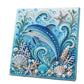 💥 Met 50% korting! 🔥 DIY-kunstparel schilderpakket – oceaan thema, 8 ontwerpen, 3D-textuur, premium zelfklevend canvas, mindfulness, ideaal cadeau 🐚