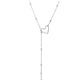 💥 Met 50% korting! 🔥 Y-vormige ketting met initiaal – roestvrij staal, hollow heart connector, A-Z letterkeuze, goud/zilver, strak metaal of strass, verlengt halslijn, dagelijks draagbaar 💎