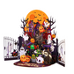 💥 Met 50% korting! 🔥 3D Halloween pop-up kaart – spookachtig pompoenhuis, lasergesneden, 250g karton, 12,8×17,3 cm, incl. envelop + plakbriefje + OPP-zakje, perfect voor uitnodiging/decoratie/cadeau 🎃