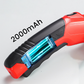 💥 Met 50% korting! 🔥 Elektrische schaar – 3x sneller dan handmatig, zelfslijpende RVS messen, draadloos, 2000mAh batterij, USB-C snelladen, 240g, ergonomisch, veiligheidssysteem, voor stof/leer/karton/tapijt ✂️