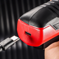 💥 Met 50% korting! 🔥 Elektrische schaar – 3x sneller dan handmatig, zelfslijpende RVS messen, draadloos, 2000mAh batterij, USB-C snelladen, 240g, ergonomisch, veiligheidssysteem, voor stof/leer/karton/tapijt ✂️