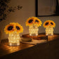 ⏳ Vandaag 50% korting! 🌼 Zachte sfeerverlichting met natuurlijke charme – overdag decoratie, ’s avonds lamp. 20x20x12 cm. Incl. USB-kabel. Perfect als cadeau 🎁