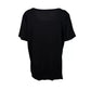 Vierkant Hals Effen Kort Mouw T-shirt - Chique & Elegante Stijl